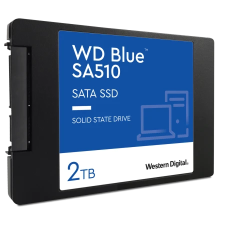 SSD диск Western Digital Blue SA510 2TB, (WDS200T3B0A)