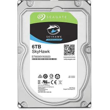 Жесткий диск Seagate Skyhawk 6TB, (T6000VX009)