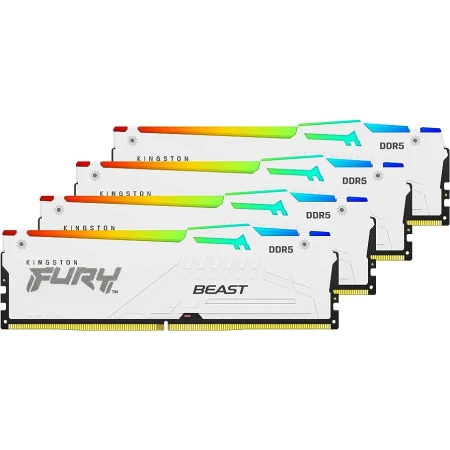 ОЗУ Kingston Fury Beast RGB 64GB (4х16GB) 5200MHz DIMM DDR5, (KF552C40BWAK4-64)