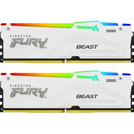 ОЗУ Kingston Fury Beast RGB 64GB (2х32GB) 5200MHz DIMM DDR5, (KF552C36BWEAK2-64) ОЗУ Kingston Fury Beast RGB 64GB (2х32GB) 5200MHz DIMM DDR5, (KF552C36BWEAK2-64)