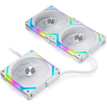Комплект вентиляторов для корпуса Lian Li UNI Fan SL V2 White (G99.12SLV23W.00) Комплект вентиляторов для корпуса Lian Li UNI Fan SL V2 White (G99.12SLV23W.00)
