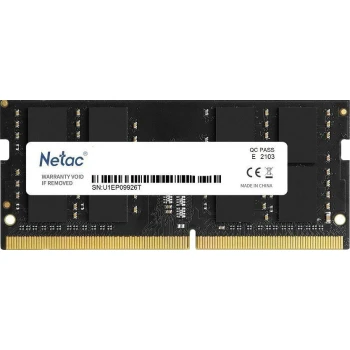 ОЗУ Netac 16GB 3200MHz SODIMM DDR4, (NTBSD4N32SP-16)