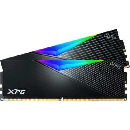 ОЗУ Adata XPG Lancer RGB 32GB (2х16GB) 6400MHz DIMM DDR5, (AX5U6400C3216G-DCLARBK)