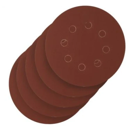 Сібртех компаниясының "липучка" астында қыр шекілді абразивтік диск, перфорацияланған, P 600, 125 мм, 5 шт.