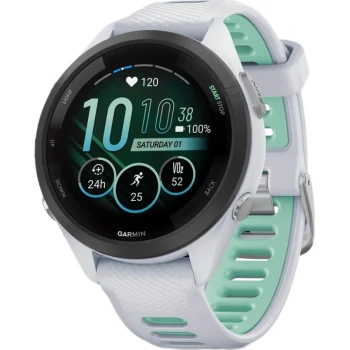 Смарт-часы Garmin Forerunner 265S White-Mint, (010-02810-14)