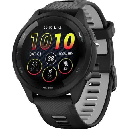 Смарт-часы Garmin Forerunner 265 Black-Grey, (010-02810-10)