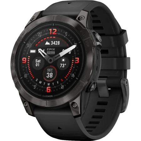 Смарт-часы Garmin Epix Pro (Gen 2) Sapphire Edition, 47mm Dark, (010-02803-11)