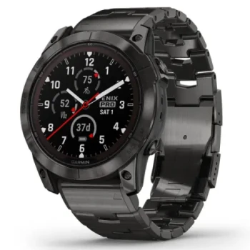 Смарт-часы Garmin Fenix 7X Pro Sapphire Solar Edition Titan, (010-02778-30)