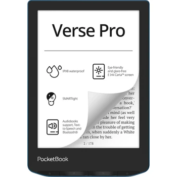 Электронная книга PocketBook PB634, Blue, (PB634-A-CIS)