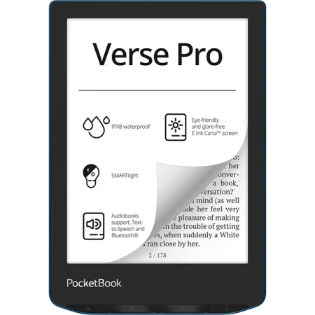 Электронная книга PocketBook PB634, Blue, (PB634-A-CIS)