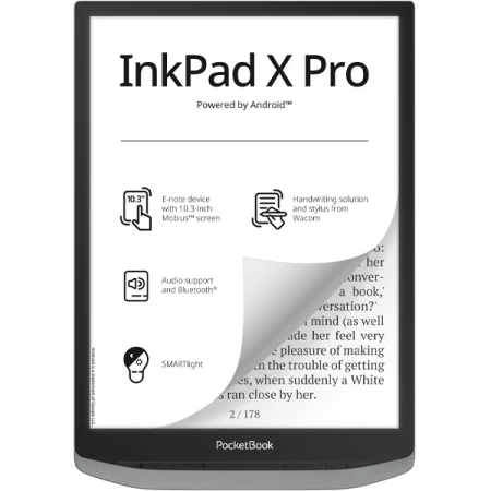Электронная книга PocketBook PB1040D, Grey, (PB1040D-M-WW)