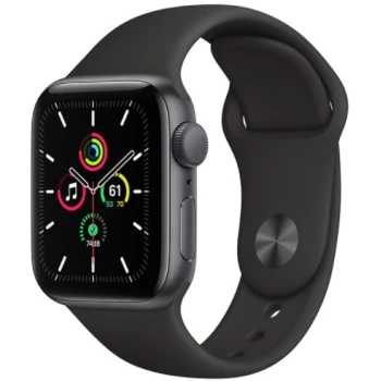 Смарт-часы Apple Watch SE 2023, 44mm Midnight Aluminium Case with Midnight Sport Band - M/L, (MRE93)