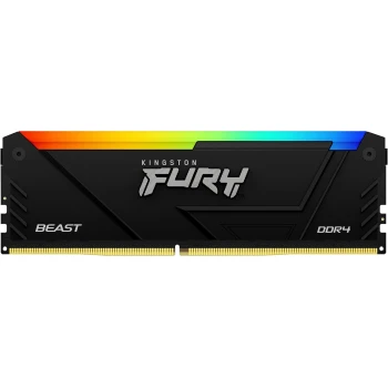 ОЗУ Kingston Fury Beast RGB 16GB 3600MHz DIMM DDR4, (KF436C18BB2A/16)