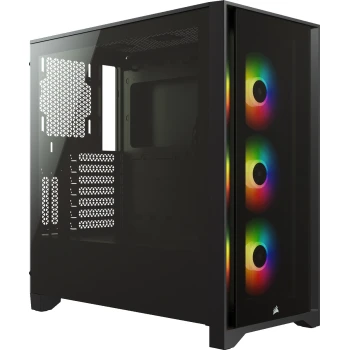 Корпус Corsair iCUE 4000X RGB, Black