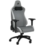 Игровое кресло Corsair TC200 Soft Fabric Light Grey-White, (CF-9010048-WW)