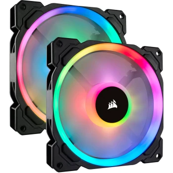 Комплект вентиляторов для корпуса Corsair LL140 RGB (2-pack), (CO-9050074-WW)