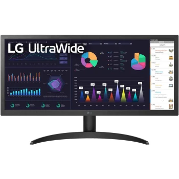 Монитор LG UltraWide 25.7", (26WQ500-B.ADRZ)