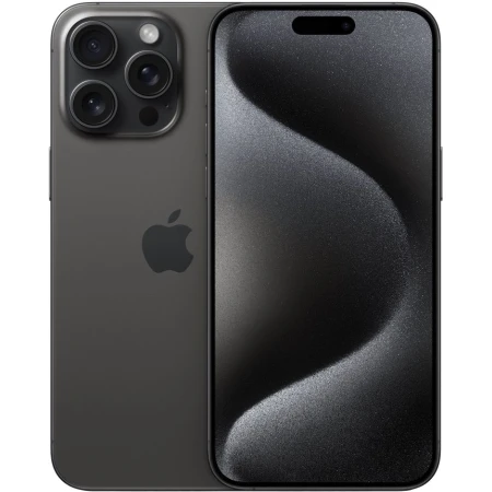 Смартфон Apple iPhone 15 Pro Max 256GB Black Titanium, (MU773HX/A)