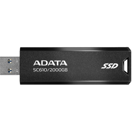 Внешний SSD Adata SC610 2TB, (SC610-2000G-CBK/RD)