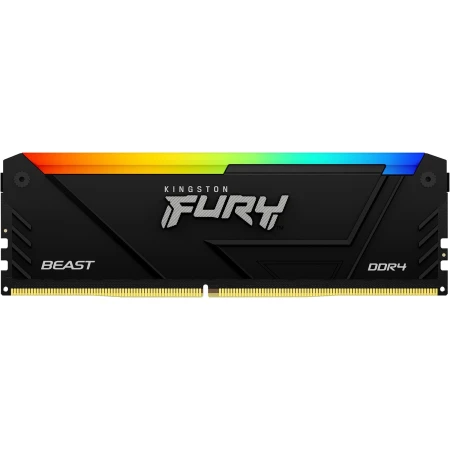 ОЗУ Kingston Fury Beast RGB 32GB 2666MHz DIMM DDR4, (KF426C16BB2A/32)
