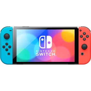Ойын консолі Nintendo Switch OLED, Neon Blue-Neon Red