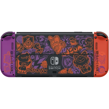 Ойын консолі Nintendo Switch OLED, Pokemon Scarlet & Violet Edition