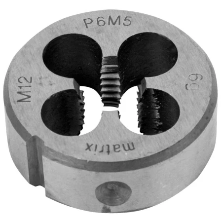 Матрица плашка М12 х 1,75 мм, HSS