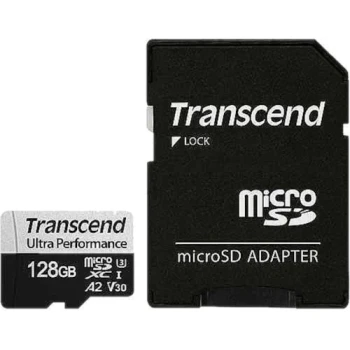 Карта памяти Transcend MicroSD 340S 256GB, Class 10 UHS-I U3, (TS256GUSD340S)