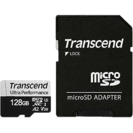 Карта памяти Transcend MicroSD 340S 256GB, Class 10 UHS-I U3, (TS256GUSD340S)
