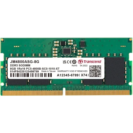 ОЗУ Transcend JetRam 16GB 4800MHz SODIMM DDR5, (JM4800ASE-16G)