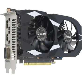 Видеокарта Asus GeForce GTX 1650 Dual Evo OC 4GB, (DUAL-GTX1650-O4GD6-P-EVO)