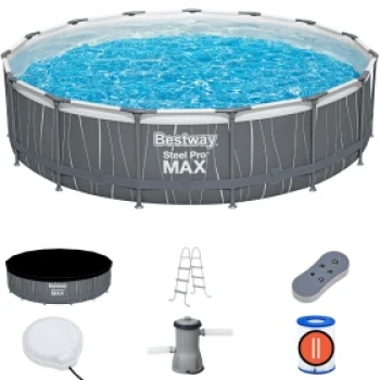 Каркасный бассейн Bestway Steel Pro Max, (561GD)