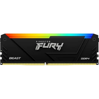 ОЗУ Kingston Fury Beast RGB 8GB 3200MHz DIMM DDR4, (KF432C16BB2A/8)