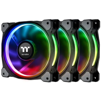 Комплект вентиляторов для корпуса Thermaltake Riing Plus 12 RGB TT Premium Edition 3-Fan Pack, (CL-F053-PL12SW-A)