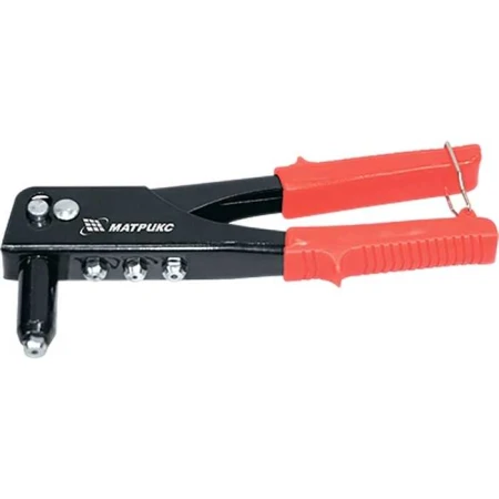 Заклепочник Matrix 225 мм, заклепки 2,4-3,2-4,0-4,8 мм, (40515) Заклепочник Matrix 225 мм, заклепки 2,4-3,2-4,0-4,8 мм, (40515)