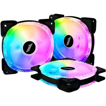 Комплект вентиляторов для корпуса 1stPlayer Firemoon M1-D Combo, Black