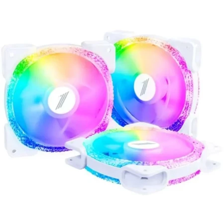 Комплект вентиляторов для корпуса 1stPlayer Firemoon M1-D Combo, White Комплект вентиляторов для корпуса 1stPlayer Firemoon M1-D Combo, White