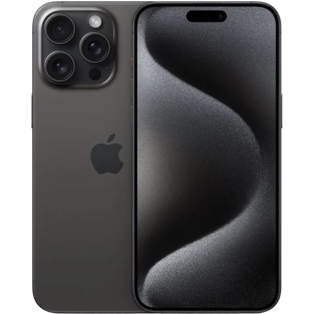 Смартфон Apple iPhone 15 Pro Max 512GB Black Titanium, (MU7C3HX/A) Смартфон Apple iPhone 15 Pro Max 512GB Black Titanium, (MU7C3HX/A)