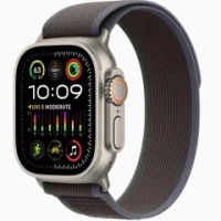 Смарт-часы Apple Watch Ultra 2, GPS + Cellular, 49mm Titanium Case with Blue/Black Trail Loop - S/M, (MRF53GK/A)