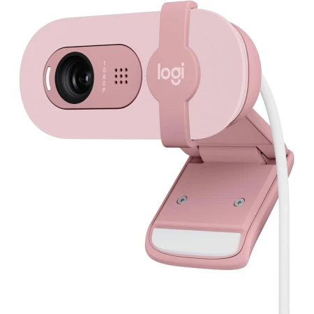 Web-камера Logitech Brio 100 Rose, (960-001623) Web-камера Logitech Brio 100 Rose, (960-001623)