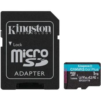 Карта памяти Kingston Canvas Go! Plus MicroSD 1TB, Class 10 UHS-I U3, (SDCG3/1TB)