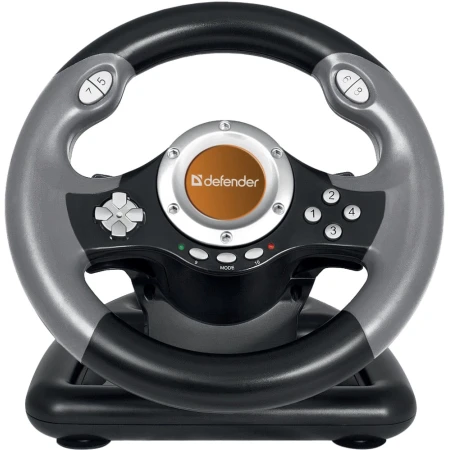 Руль игровой Defender Challenge Mini LE USB комбинированный