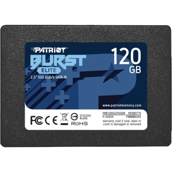SSD диск Patriot Burst Elite 120GB, (PBE120GS25SSDR)
