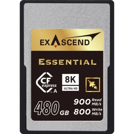 Карта памяти Exascend Essential CFexpress 480GB, (EXPC3EA480GB)
