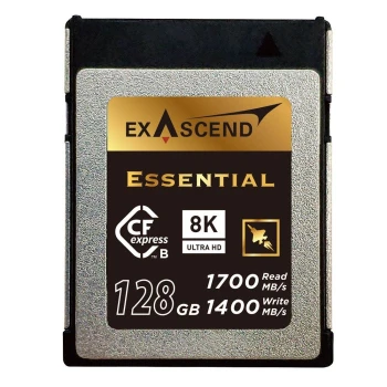 Карта памяти Exascend Essential CFexpress Type B 128GB, (EXPC3E128GB)