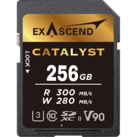 Карта памяти Exascend Catalyst SD 256GB, Class 10 UHS-I, (EX256GSDU1)
