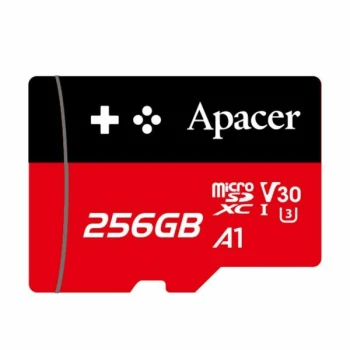 Карта памяти Apacer MicroSD 256GB, Class 10 UHS-I U3, (AP256GMCSX10U7-RAGC)