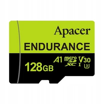 Карта памяти Apacer MicroSD 128GB, Class 10 UHS-I U3, (AP128GEDM1D05-R)