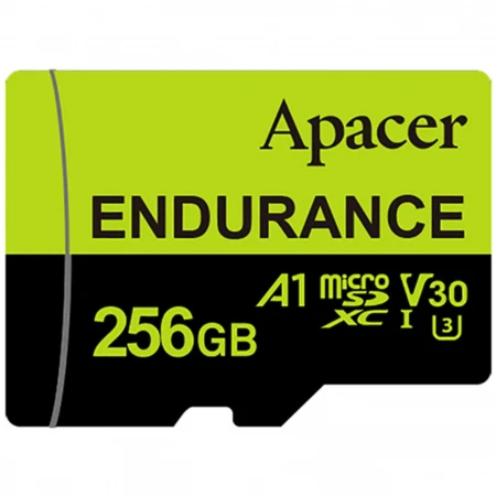 Карта памяти Apacer MicroSD 256GB, Class 10 UHS-I U3, (AP256GEDM1D05-R)
