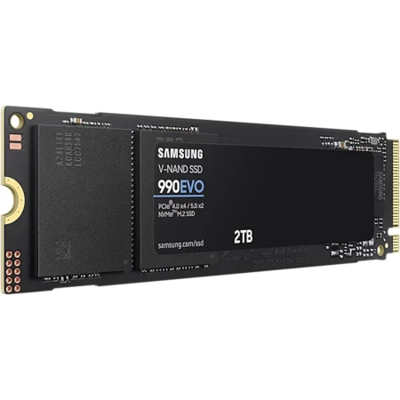 SSD диск Samsung 990 EVO 1TB, (MZ-V9E1T0BW)